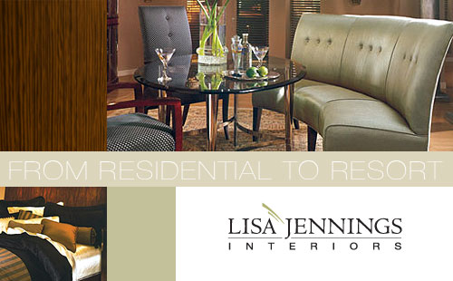 Custom Website Design for Lisa Jennings Interiors